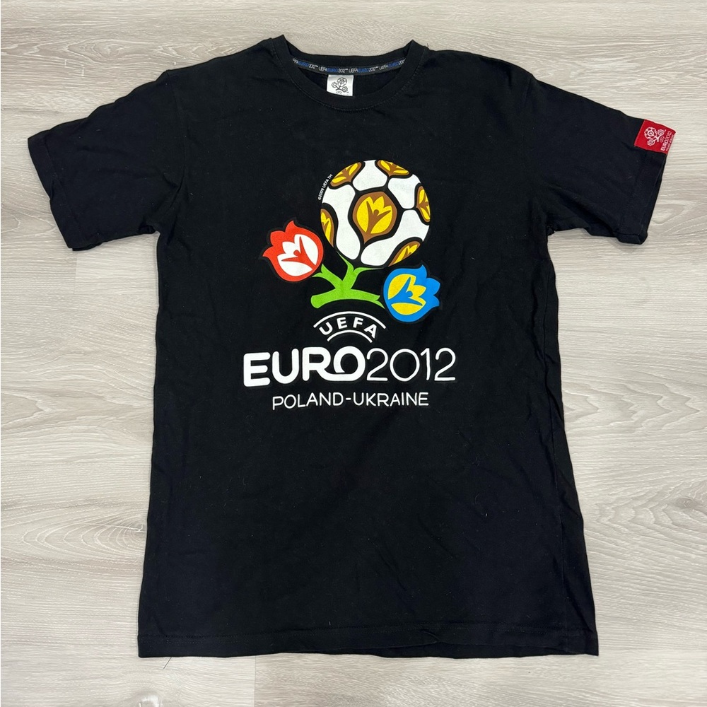 Euro 2012 EUFA Cup Official merchandise tshirt Poland vs Ukraine